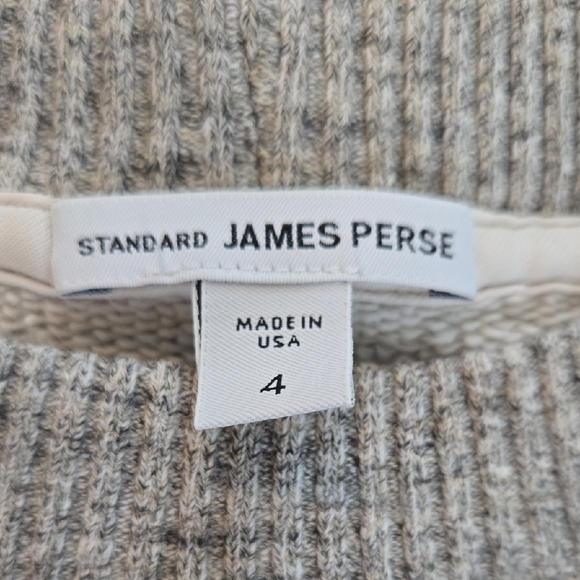 James Perse Gray Sweatshirt - Picture 2 of 3